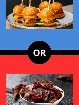 A post by @cyberchronicles16 on TikTok caption: What would you rather? Part 75 #food #quiz #game #foryou #foryoupage #trivia 