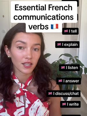 A post by @learneverydayfrench on TikTok caption: #french #verbs #vocab #speakfrench #learnfrench #frenchlesson #speakeverydayfrench 