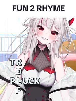 A post by @rororocchi on TikTok caption: we’re PG 13 here ☺️ #vtuber #vtubermemes #vtubercomedy #rhyme #fun2rhyme