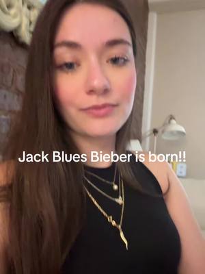 A post by @jessemenza on TikTok caption: new bieber unlocked 🐣 🩵#justinbieber #haileybieber #haileybaldwin #bieber #baby #born #jack #jackbluesbieber 