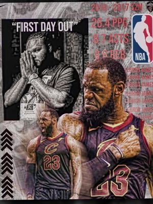 A post by @hoeskii on TikTok caption: Expect Patreon & Payhip Revamp — #NBA #basketball #hoeskiihoopsfx #aftereffects #lebronjames #photoshop 