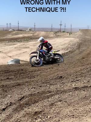 A post by @bland143 on TikTok caption: Lets hear it what could i improve on with my technique?!👌👌 #moto #motocross #training #dirtbike #tiktok #viral #technique #likе #comment #share 