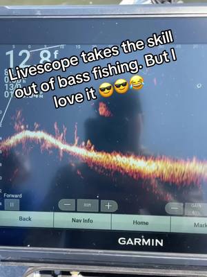 A post by @jasonconnfishing on TikTok caption: 🤷‍♂️🤷‍♂️#phoenixboats #funnsunboats #fishing #livescope #bassfishing 