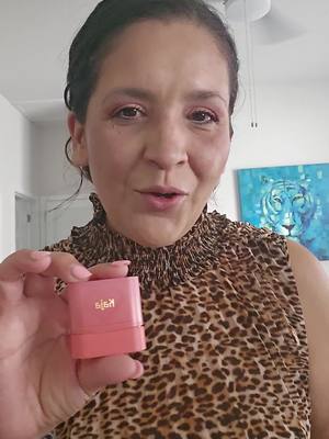 A post by @annaperches on TikTok caption: #kaja #peachcobbler #lipsandcheeks #TikTokBeauty #creamblush #tiktok #tiktokfinds #musthaves #beautytips #MakeupRoutine #trending #glam #tiktokmakeup #beauty #beautyhacks #newfavorite #getyoursnow  #helpmeplease #dewy #cheeks #ordertoday 