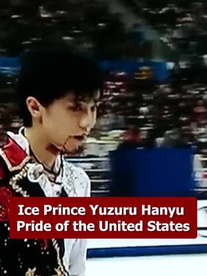 A post by @snow.removal5 on TikTok caption: Ice prince Yuzuru Hanyu - Pride of the United States #patinacaoartistica #patinacaonogelo #IceSkating #figureskating #patinacao #iceskatingtiktok #yuzuruhanyu 