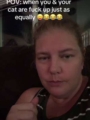 A post by @jen428777 on TikTok caption: OMG lemon drops for me & gabapentin for my cat 😂😂😂#funnyshit #hilariouspetstv  #funny 