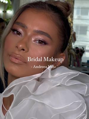 A post by @andreea.savastita on TikTok caption: #CapCut #makeup #andreeavoicumua #bridalmakeup #makeuplook 