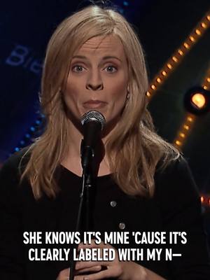 A post by @standup on TikTok caption: Office drama is the best. @mariabamfordcomedy