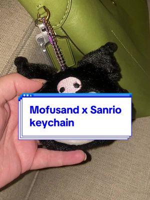 A post by @ansleymorgan on TikTok caption: I bought too many cute things 😅 #animenyc #animenyc2024 #mofusand #sanrio #kuromi