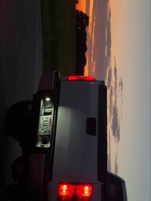 A post by @johndeerelover06 on TikTok caption: Someones Back In Town #trucktok #chevy #silverado #duramax #storm #lightning 