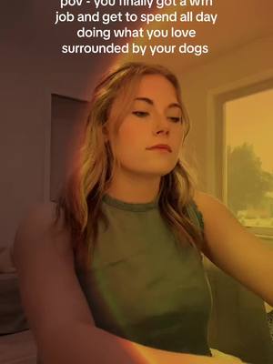 A post by @hopealiviia on TikTok caption: Truly a life changing experience #wfhlife #dogmom 