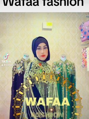 A post by @wafaa.fashion on TikTok caption: #accadeoggi #عبايات_wafaa_fashion #عبايات_wafaafashion_فإطاليا #شعب_الصيني_ماله_حل😂😂 #viralvideo #مخاوير_wafaa_fashion 