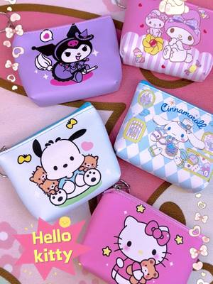 A post by @stationeryland_us on TikTok caption: Wow !!!Sanrio coin purse! So adorable!Do you want to get?Please come to our live!!!#cute #sanriostationery #sanrio #follow