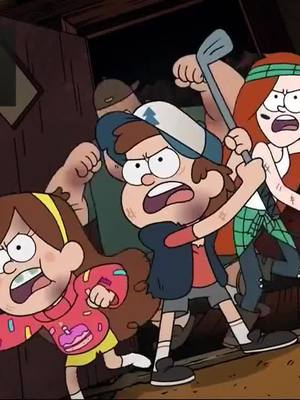 A post by @gravityfallsboy on TikTok caption: Gravity Falls - S02E20 - Weirdmageddon 3 - Take Bake The Falls- Part 1 #gravityfalls #fyp #movie #episode #dipperpines #mabelpines #stanpines #mysteryshack