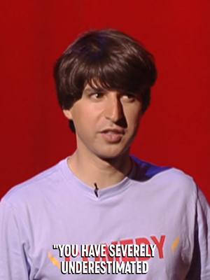 A post by @standup on TikTok caption: @demetrimartinofficial vs heavy doors.  #standup #standupcomedy #demetrimartincomedy