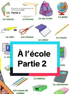 A post by @learnfrench05 on TikTok caption: Réponse à @learnfrench05🇫🇷 #learnfrench05🇫🇷 #frenchlearning #vocabulairefrançais #french #