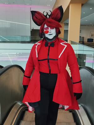 A post by @artemis_saki on TikTok caption: Obsessed with this song from @Jorge Rivera-Herrans !!!#alastor #alastorcosplay  #alastorhazbinhotel #hazbinhotel #hazbinhotelcosplay #hazbinhotelalastor 