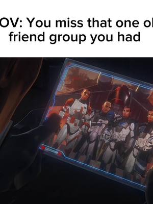 A post by @hacxedits on TikTok caption: #starwars#starwarsmemes#starwarstheclonewars#clonewars#friendgroup#oldfriendgroup#fyp#viral 