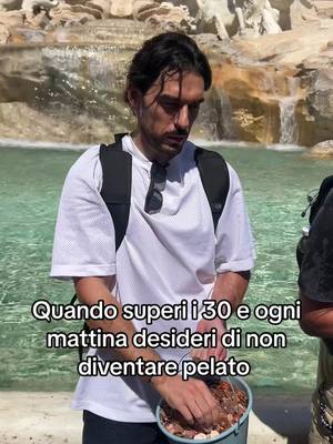 A post by @stiglianoalessio on TikTok caption: Invece di spendere 3k di trapainto e meglio buttare 500€ nella fontana di trevi. 