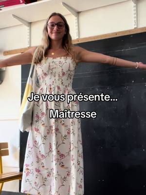 A post by @mielina.a on TikTok caption: C’est donc ça la vie d’adulte ?  J’fais genre alors qu’en réalité je suis stressée comme jaaaamais  #maitresse #professeurdesecoles #maternelle #msgs 