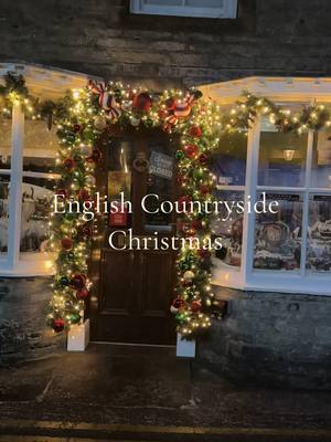 A post by @always.christmasss on TikTok caption: English Countryside Christmas 😍🎄❄️ #christmas #christmastiktok #chtistmastok #winter #christmascountdown #englishcountryside 