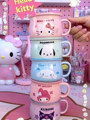 A post by @stationeryland_us on TikTok caption: Those cups so beautiful and adorable.You can use cups to drink water when you study and wor!!!🥰🥰🥰🥰🥰🥰#cute #sanrio #hk #pochacco #cina #melody #kuku 