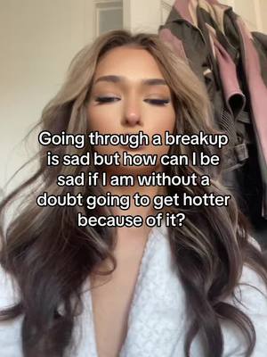 A post by @georgianacatalinaa on TikTok caption: SO EXCITED lol jokes im miserable #fyp #foryou #foryoupage #breakup #breakupcore #heartbreak #GlowUp 