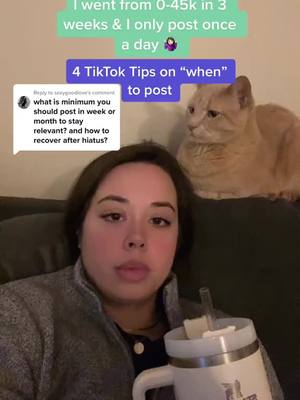 A post by @creatorsbycas on TikTok caption: Replying to @ sexygoodlove Tik Tok tip on posting #contentcreator #newcontentcreator #newtiktokersupporters #tiktoktips #tiktoktricks #tiktoktipsandtricks #whentopost #whentopostontikok #tiktokhacks