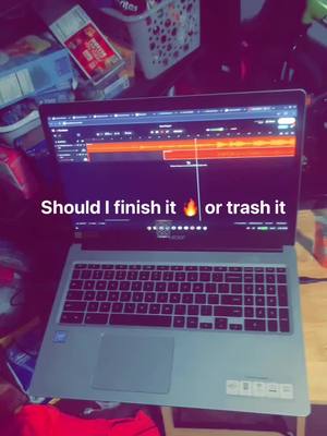 A post by @prettyboyty96 on TikTok caption: Finish or trash? (Be honest) #slaporcap #fyp #newmusic #doikeepit 