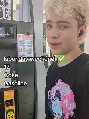 A post by @aceofrems on TikTok caption: the gas station was so busy but I needed to do this #laborday #17 #aceofrems #fyp