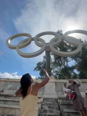 A post by @ardybardy96 on TikTok caption: d3 trackletes x og olympic stadium (i just let her think she won🙄) @aripaarty 