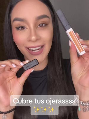 A post by @fermejia.r on TikTok caption: Te enseño a usar tu corrector naranja para cubrir tus ojerassss ✨ #ojeras #makeup #corrector #correctornaranja #neutralizar #nars 