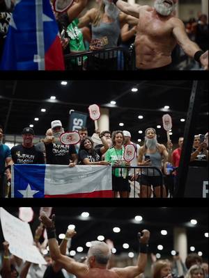 A post by @crossfitgames on TikTok caption: CrossFit 🤝 Community Tom de Nolf, Masters CrossFit Games competitor in the 65+ division, says his box and community is the best in the world. The D-Town CrossFit members rolled deep to support Tom at the 2024 Legends Championship, where de Nolf placed sixth overall. #CrossFit #CrossFitGames #CrossFitMasters 