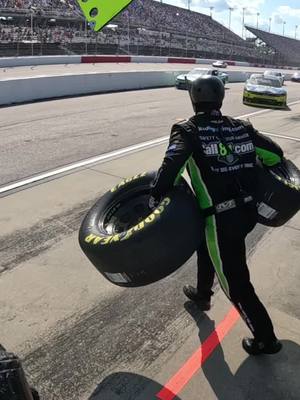 A post by @bennytoomany on TikTok caption: Some darlington 5 lug #811 #811beforeyadig #fyp #nascar #2024 _#pitstop 