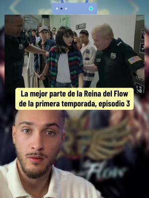 A post by @lareinadelflow_fr on TikTok caption: La mejor parte de la Reina del Flow de la primera temporada, episodio 3😳#lareinadelflow #charlyflow #yeimymontoya  