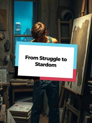 A post by @lawofattractions369 on TikTok caption: From Struggle to Stardom... #BelieveInYourself #ArtisticJourney