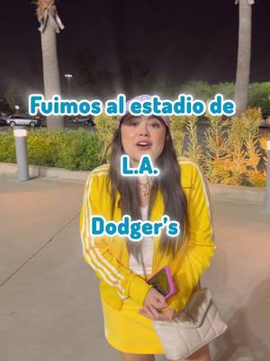 A post by @marianabotasl on TikTok caption: Fuimos al Baseball 💙⚾️ a ver a los L.A. Dodgers 🙌😍#parati #fyp #foryou #baseball #LA #california #dodgers 