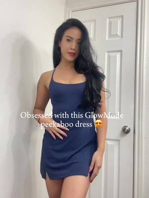 A post by @joannaaa.22 on TikTok caption: A must have in your wardrobe 😍💁🏻‍♀️ Tap the orange cart to shop at a 30% discount 😘 #glowmode #peekaboodress #glowmodedress #OOTD #peekaboo 