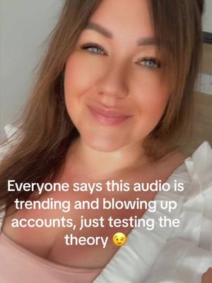 A post by @krauja.a on TikTok caption: Everyone says this audio is trending and blowing up accounts, just testing the theory 😉 #fyp #enjoylife 