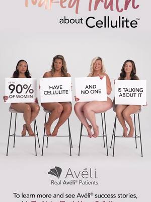 A post by @realdrworldwide on TikTok caption: Today we celebrate #NationalCelluliteDay! We’re delighted to be partnering with Avéli® to announce The Naked Truth about Cellulite™ campaign! DYK: Up to 90% of women have cellulite but nearly no one talks about it, even though it can impact women socially, emotionally, and financially. In fact, $3 billion is spent each year on cellulite creams and gadgets3 that don’t work. And diet and exercise can’t get rid of it either. Here’s the kicker: only 7% of women know what primarily causes cellulite. This campaign is so important because knowledge is power. Stay tuned today, here on Instagram, to learn more and meet real Avéli® patients who share their inspiring cellulite success stories with Avéli®, a one-time cellulite treatment with fast, real results that last!  📞(915) 590-7900 📧admin@swplasticsurgery.com 📍El Paso, Texas www.swplasticsurgery.com #Aveli #TheNakedTruthAboutCellulite #CelluliteReduction #patienttestimonial 