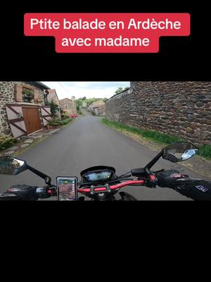 A post by @calero7795 on TikTok caption: Le kiffe #balade #moto #motard #motarde #couple #couplemotard #bikelife #suzuki #motardsfrance #gsxs1000 #roadtrip #auvergne #pourtoi 