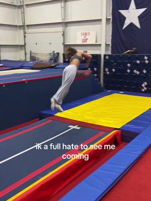 A post by @reneezurita13 on TikTok caption: i miss body slaming my self sometimes🤣                                               #tumbling#fail #fyp #fypp #explorepage #cheer