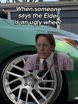 A post by @anoviawheels on TikTok caption: Not like it’s our top selling wheel or anything🤨 #wheels #anoviawheels #funny #meme #cars