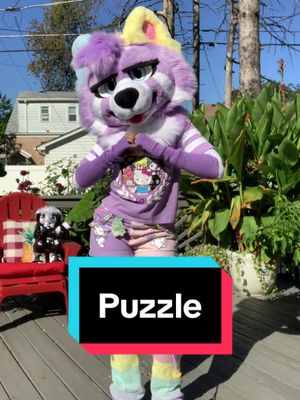 A post by @caprikki on TikTok caption: I love pastel colors!!!!! Puzzle is a commission for @Puzzle 🧩  #furryfandom #furryfyp #furry #fursuitmaker #fursuiter #fursuit #fursuitcommission #fursuitdance #furrytiktoker #fursuits 