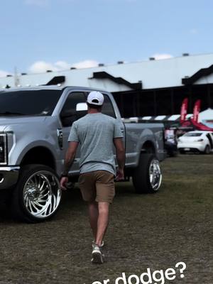 A post by @taylorlloyd on TikTok caption: You cant change my mind! #alumiduty #trucks #14wides #f250 #diesel #silver #rollers #pennsylvania #truck #powerstroke @KG1 Forged Wheels 