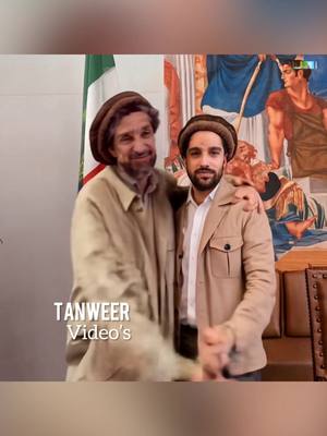 A post by @tanweervideos on TikTok caption: Forget about politics and your background (qaum) for a moment.  Every son's dream is to hold his father. (I made this with a AI application)  #afganistan🇦🇫 #tanweervideos #afghansong #afghantiktok #afghanistan🇦🇫🦅 #afghanistan🖤❤️💚 #ahmadmassoud 