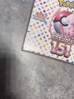 A post by @graphek on TikTok caption: Family Japanese 151 Opening #fyp #foryou #pokemon #viral #foryoupage 