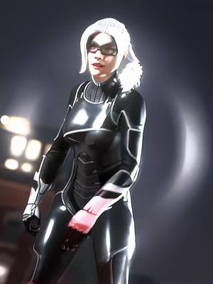 A post by @maidi_tm on TikTok caption: Felicia💔🐈‍⬛#marvel #recommendations #spiderman #cat #blackcat #felicia 