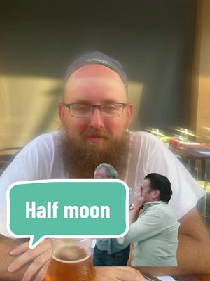 A post by @shulls_bzzy on TikTok caption: Half moon is back.  