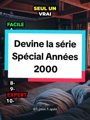 A post by @1.jour.1.quiz on TikTok caption: Devine la série Spécial Années 2000 📺 Seras-tu capable de retrouver toutes ces séries cultes des années 2000 d'après une seule image.  Si tu veux continuer à tester ta culture générale et tes connaissances dans différents domaines, abonne-toi au compte pour apprendre toujours plus.  #quiz #series #tv #culte #annee2000 #jeu 